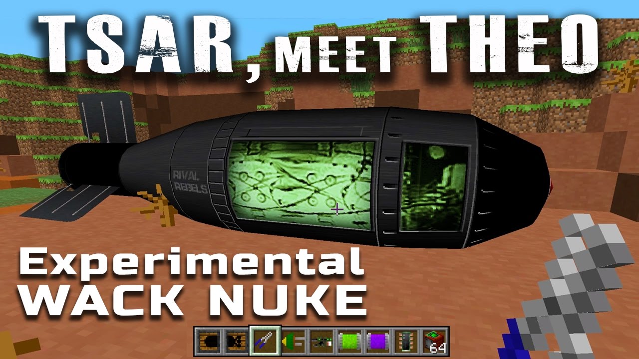 Theo 100 MT TNT experimental Tsar Bomba in Minecraft - YouTube