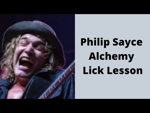 Philip Sayce Lick from Alchemy