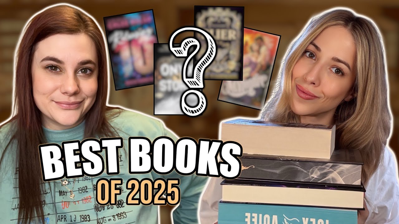 Наш топ-5 книг 2025 года! (Выходит 10 книг, "Ониксовая буря" и многое другое!) ⭐