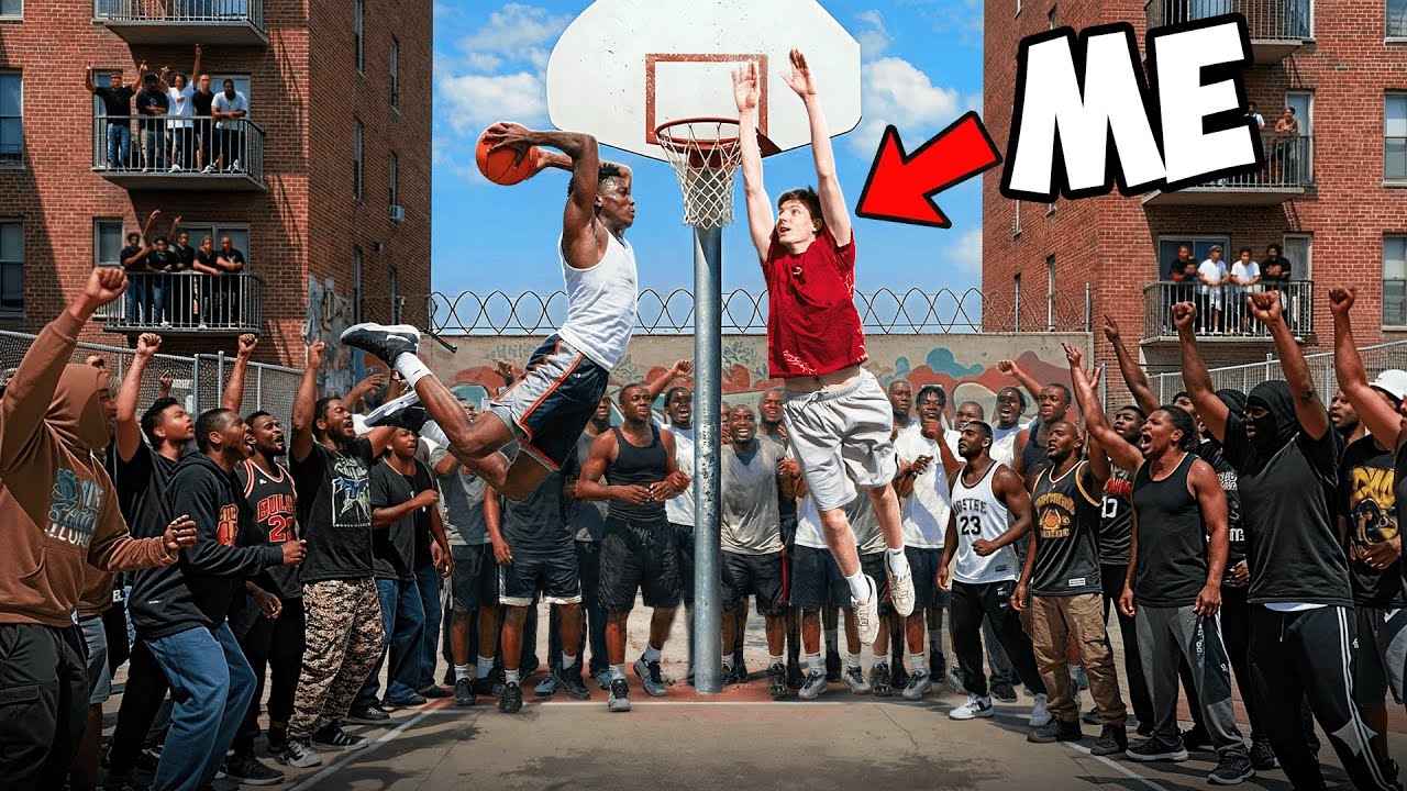 «Dunk on Me» за 10 000 долларов против The Hood!