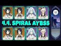 44 spiral abyss c0 f2p xianyun  c0 xiao  genshin impact