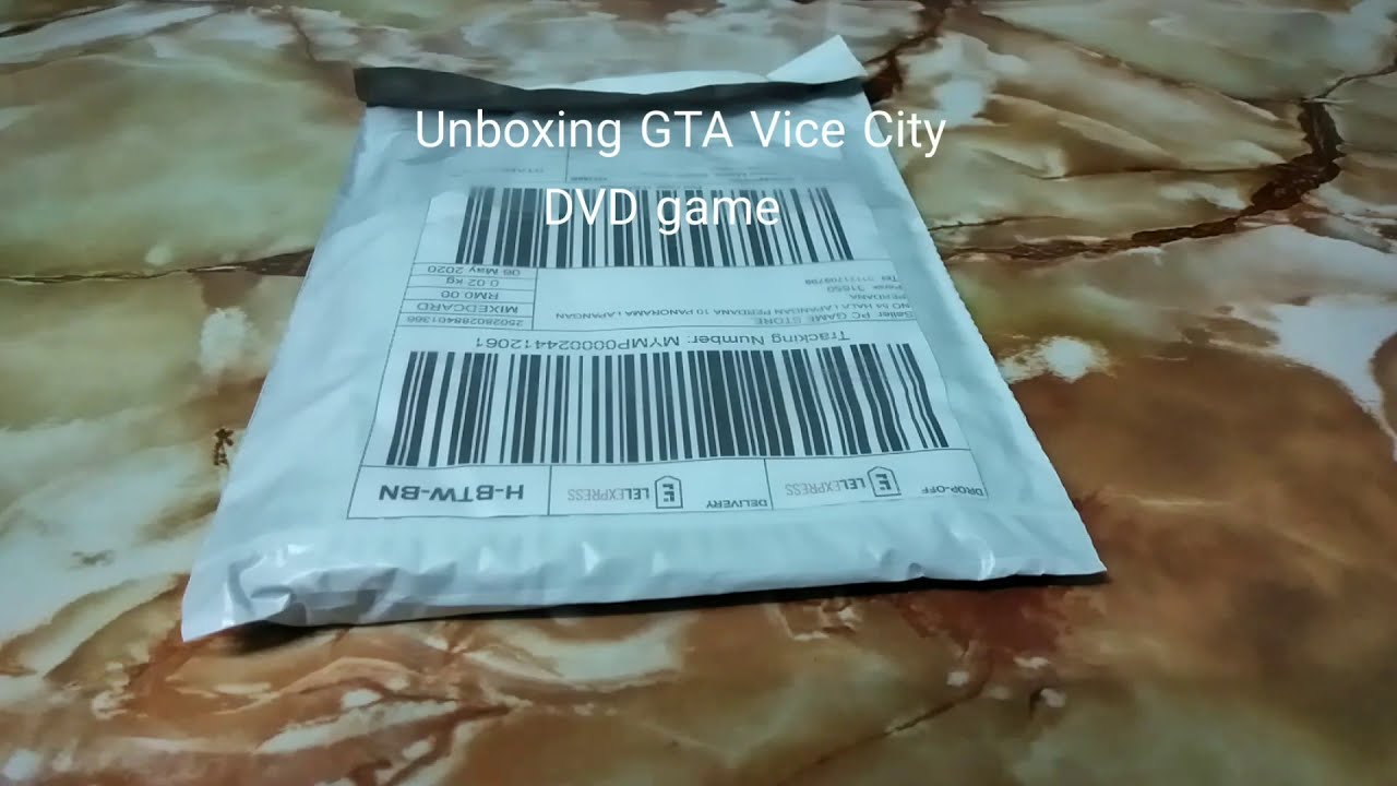 Unboxing GTA Vice City DVD Game For Windows - YouTube