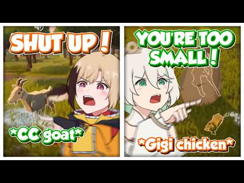 Cecilia and Gigi Making Each Other Crash Out with Animal Noises Is the Greatest Thing to Witness