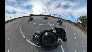 Practice Session #8 - Advanced Slow Speed Motorcycle Riding Skills