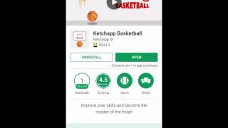 Ketchapp Basketball for Android - Swipe The Ball to Hoop screenshot 4