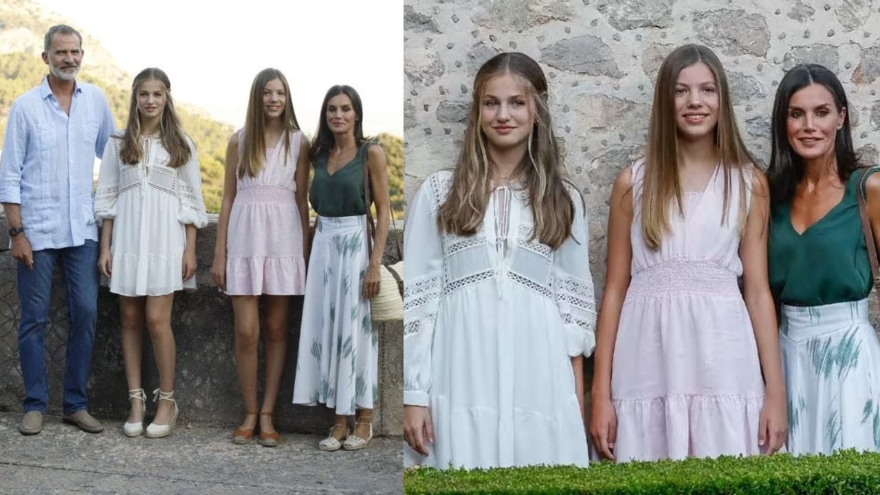 Принцесса Леонор и инфанта София поразили толпу в Вальдемосе