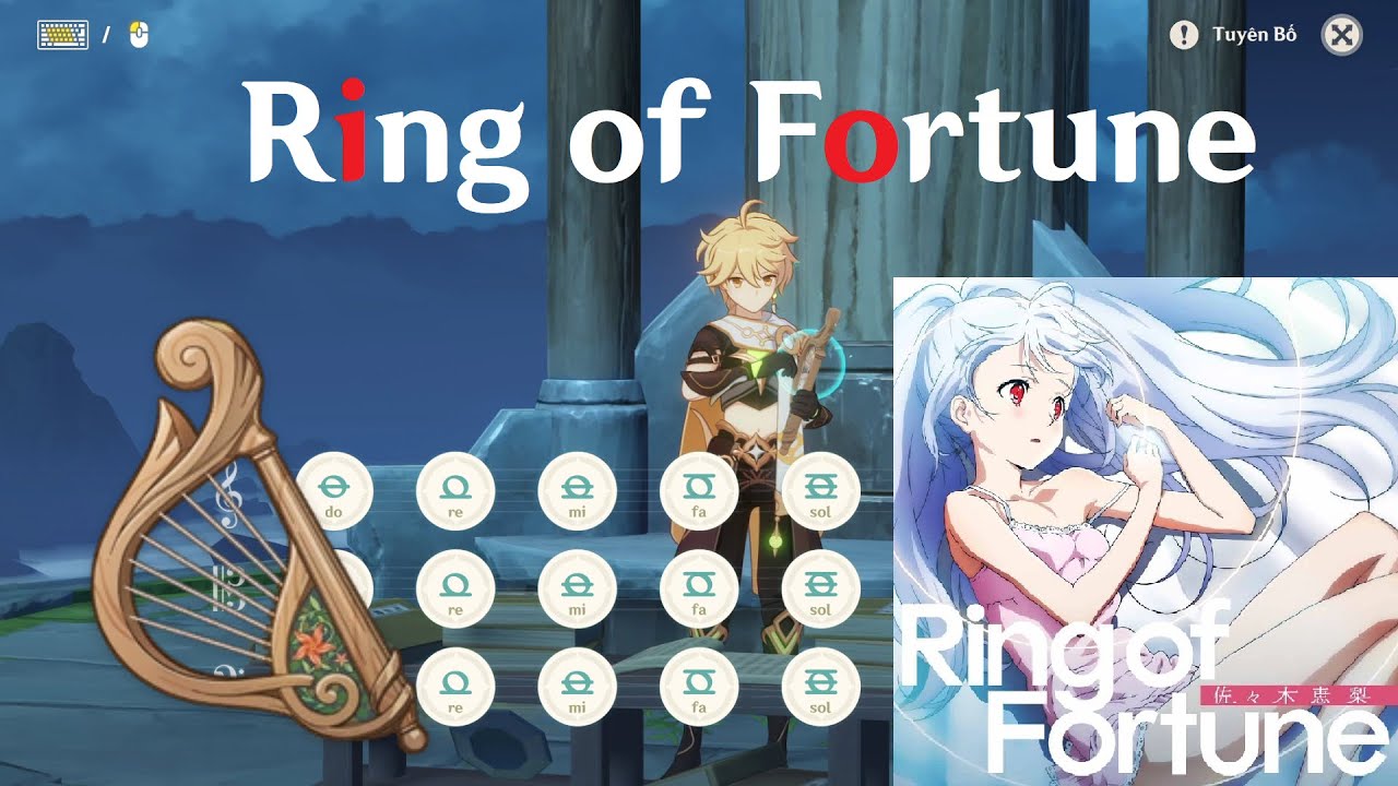 Ring of Fortune | by Sasaki Eri (佐々木恵梨) [Genshin Impact Windsong Lyre]