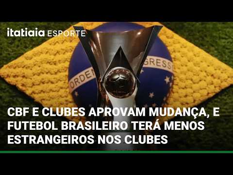 SERIES A AND B CLUBS APPROVE GRADUAL REDUCTION OF FOREIGN PLAYERS IN BRAZILIAN SOCCER
