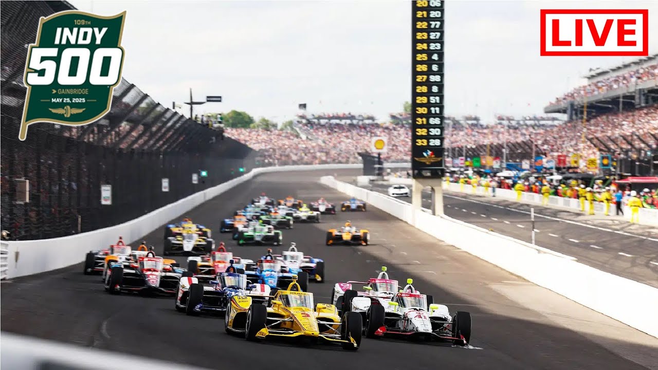 2025 Indianapolis 500 Live Stream | 109th Indianapolis 500 Full Race