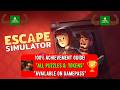 Escape Simulator - 100% Achievement Guide (ALL Puzzles &amp; Tokens) *Available On Gamepass*