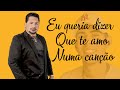 Eu Queria Dizer Que Te Amo Numa Canção - ZEZO / pra tomar uma (ÁUDIO AO VIVO)