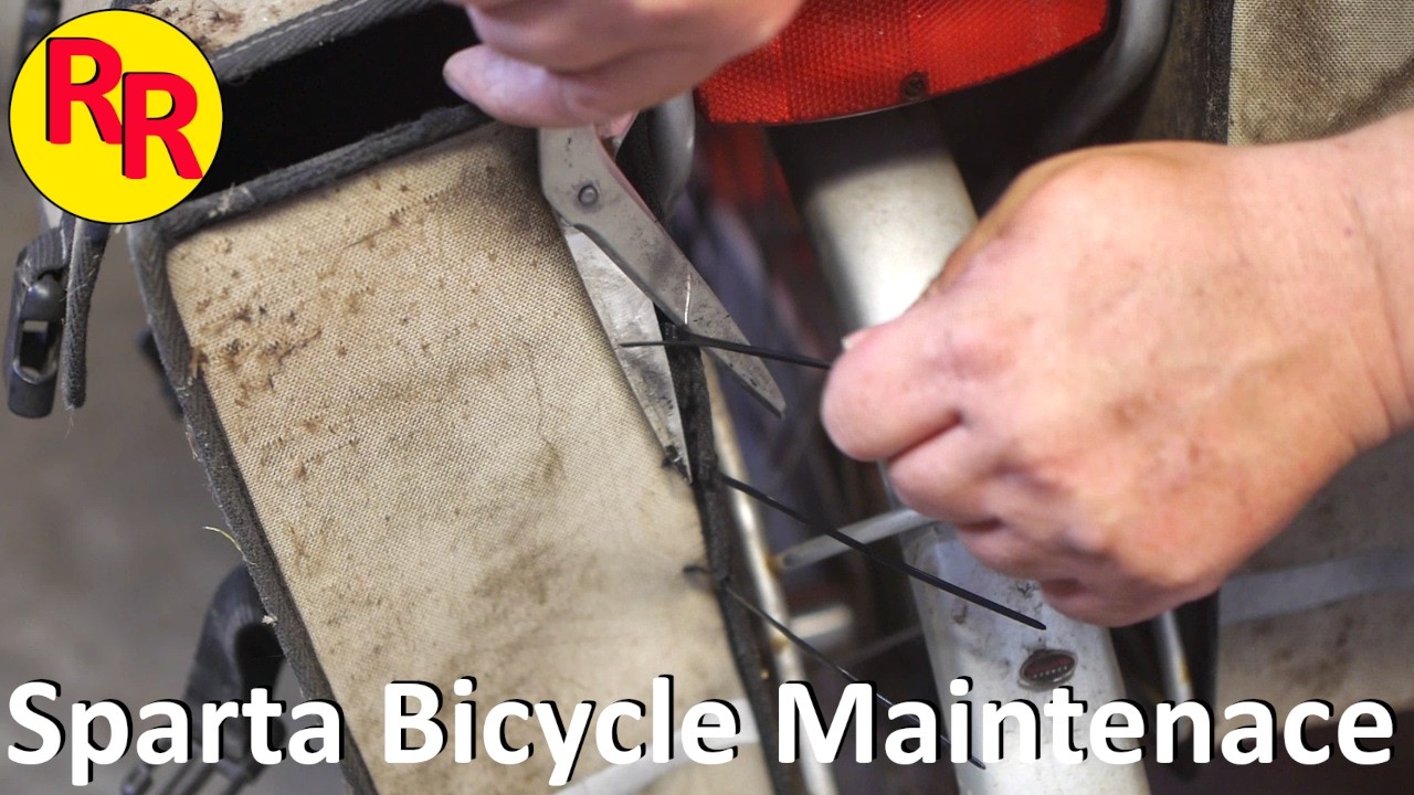 Обслуживание моего велосипеда Sparta