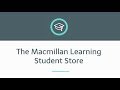 McMillan Learning Student Store Quiz