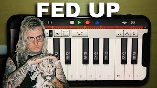 RECREATING GHOSTMANE’s “FED UP” On GARAGEBAND IOS APP! screenshot 1