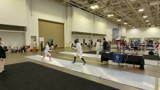Pool bout from Summer Nationals '22 in Div I