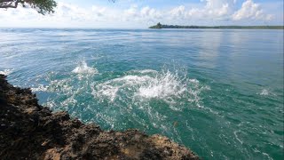 ROCK FISHING ARU - Tiba-tiba air di permukaan laut jadi mendidih #episode 2