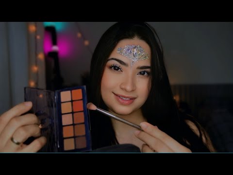 ASMR:MELHOR AMIGA TE ARRUMANDO PARA O CARNAVAL! 