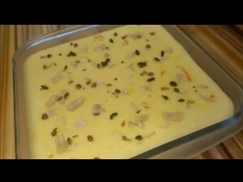 Homemade semolina custard pudding // rava pudding Homemade semolina custard pudding // rava pudding