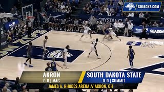 Men's Basketball Highlights at Akron (11.07.2022)