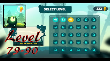 Wobble puzzle Mobile Game walkthrough - Rocky Mountain - Level 79-90 Solutions