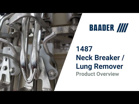 BAADER 1487 Neck Breaker / Lung Remover