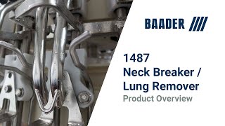 BAADER 1487 Neck Breaker / Lung Remover