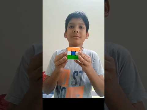 Indian Flag on Rubik's cube || Happy Independence Day 🎆 #shorts #cube
