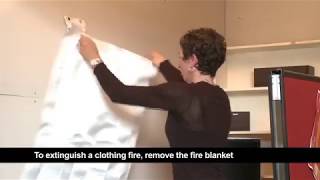 How to use a Fire Blanket