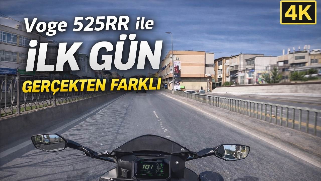 Voge 525RR ile İlk Gün | Gerçekten Farklı | 4K