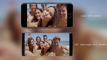 Doogee MIX2 Review --130 angle wide front camera full display smartphone
