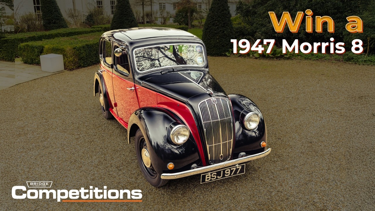 Win a 1947 Morris Eight Series E | Bridge Classic Cars - YouTube