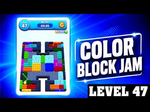 Color Block Jam Level 47 Walkthrough Guide