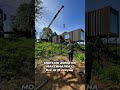 Монтаж дома из контейнера за 18 секунд #домаизконтейнеров #домподключ