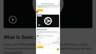 What Is Sonic ?Sonic is an EVM-compatible Layer 1 blockchain that uses a unique consensus mechanism