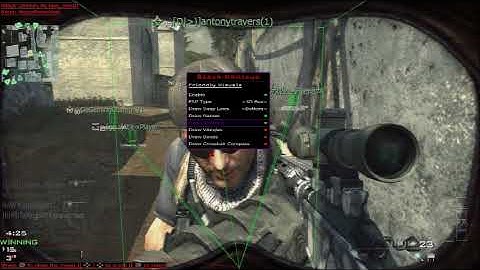 Black Genisys Mw3 FREE Sprx Menu (All Client Stats/ESP/Aimbot) + Download