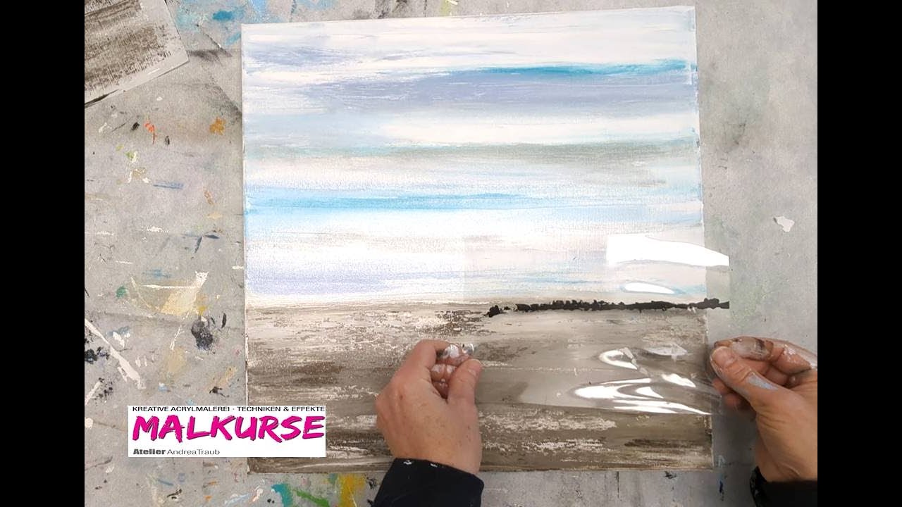  Acrylmalerei - Maltechniken für Anfänger & Fortgeschrittene - Wie male Illustration 