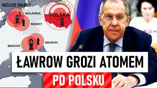 Ławrow STRASZY wojną ATOMOWĄ! - W tle Polska, Łotwa i USA.
