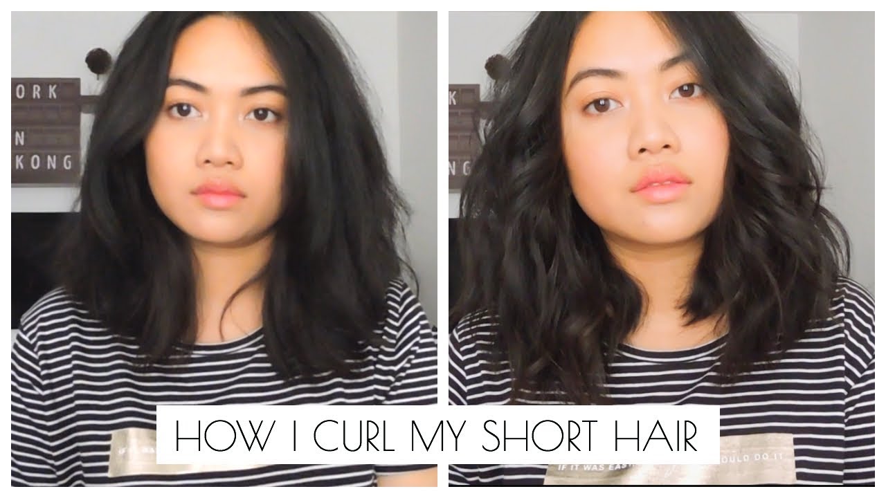 TUTO: COMMENT JE BOUCLE MES CHEVEUX COURTS - Vanesstyle