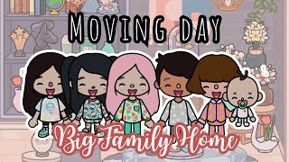 My whole family moved to the Big Family Home | Toca Boca Role Play