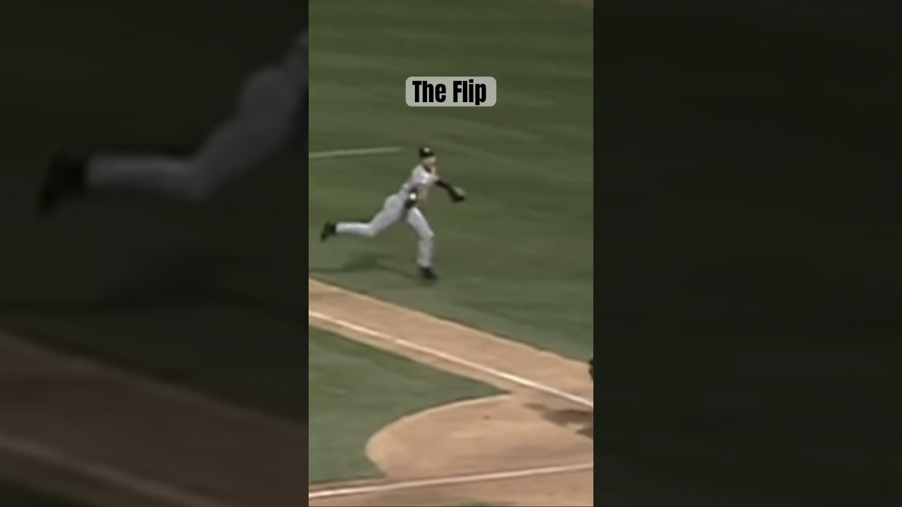 Derek Jeter’s Famous ￼ play called The Flip￼￼