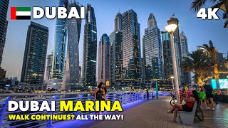 🇦🇪 This is Dubai Marina Walk 2026 — Continuing All the Way to the Beginning!