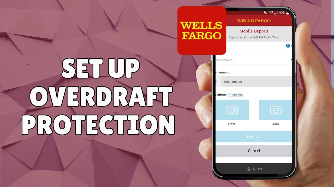 HOW TO SET UP OVERDRAFT PROTECTION ON WELLS FARGO - YouTube