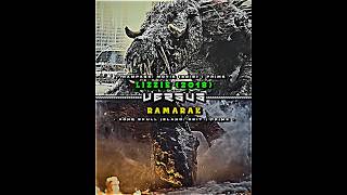 Lizzie vs skullcrawler (ramarak) #short #rampage #kongskullisland