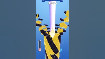 Stack Ball ❤️💥 New Record 10s Heart ❤️ Level Complete ✅ #stackball #viral #short #shorts #trending