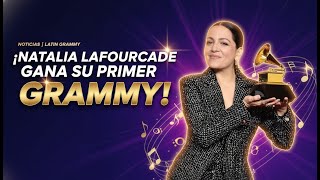 Natalia Lafourcade gana su primer Grammy con Cancionera como Mejor Álbum Pop Latino