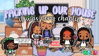 Packing Up Our House Was SO CHAOTIC 😭📦 | Toca Boca Roleplay