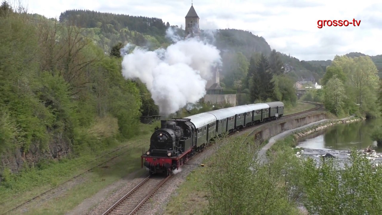 Das Dampfspektakel 2018 rund um Trier - Aufnahmen historischer Züge
