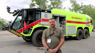 E-ONE TITAN ARFF 6x6 for the XNA Northwest Arkansas National Airport.