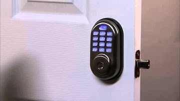Yale Real Living Push Button Deadbolt Programming - All Code Lockout 10