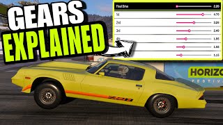 FORZA HORIZON 6 | The COMPLETE Drag GEAR Tuning Guide (Step-by-Step)